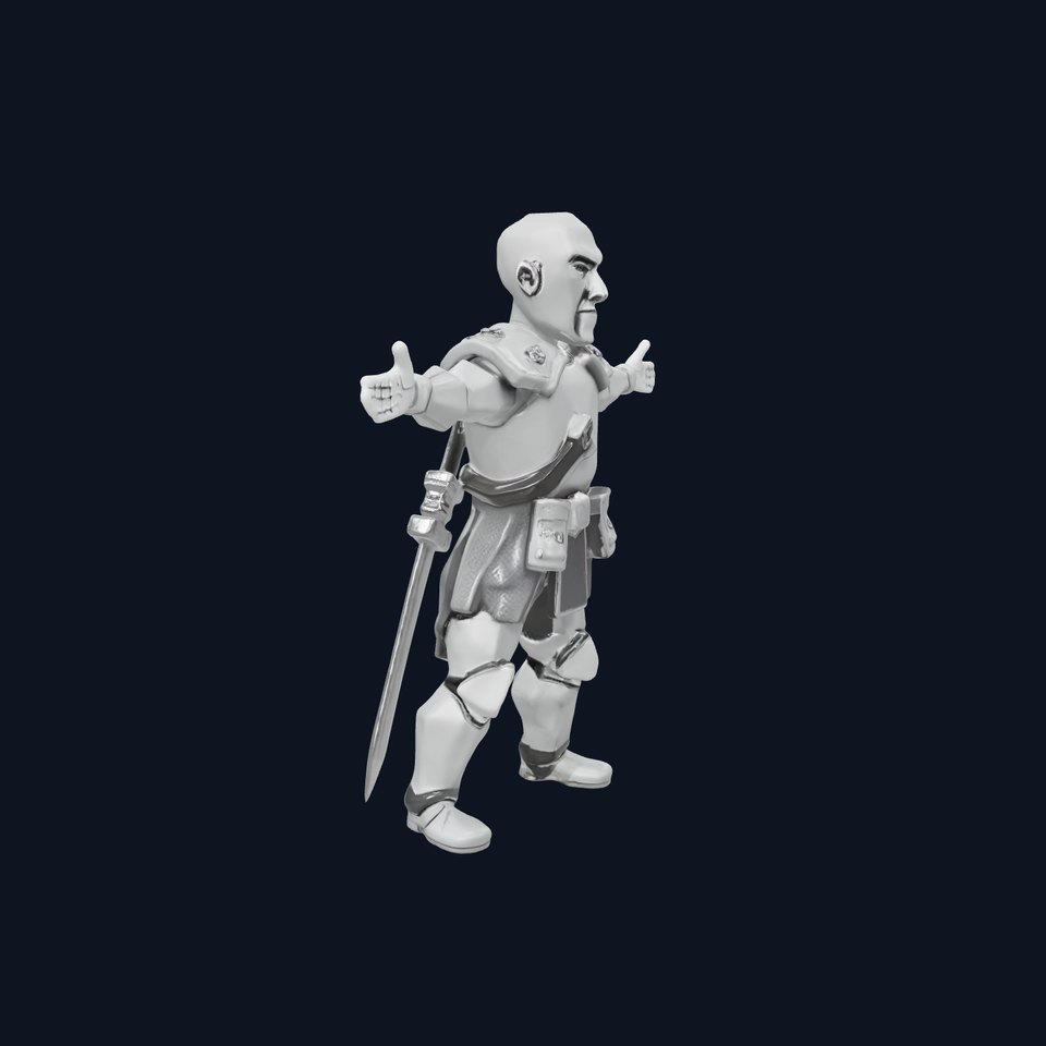 Armored Warrior model pack